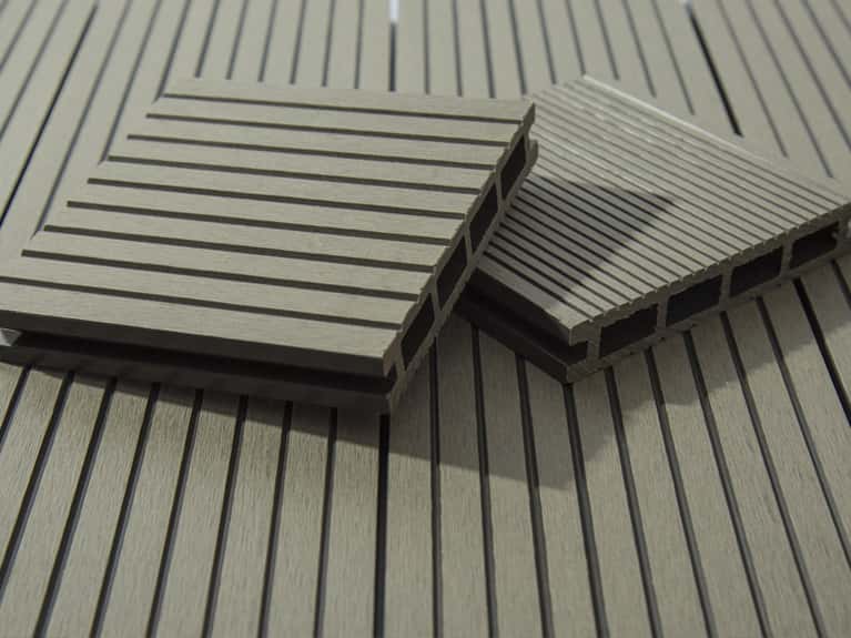 Composite Decking Boards 150mm Wide WPC Board 15Year Warranty Grey