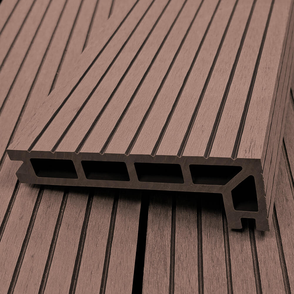 Composite Decking Wide Groove Step Nosing Boards