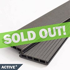 Composite Decking Board - Anthracite Active +