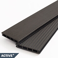 Composite Decking Board - Charcoal Active +