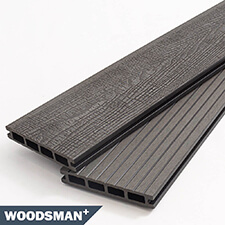 Composite Decking Board - Anthracite Woodsman +