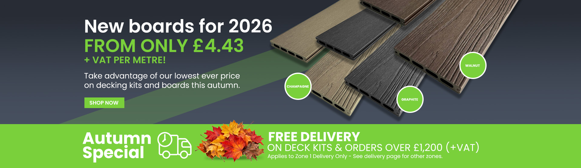 New composite decking boards for 2026