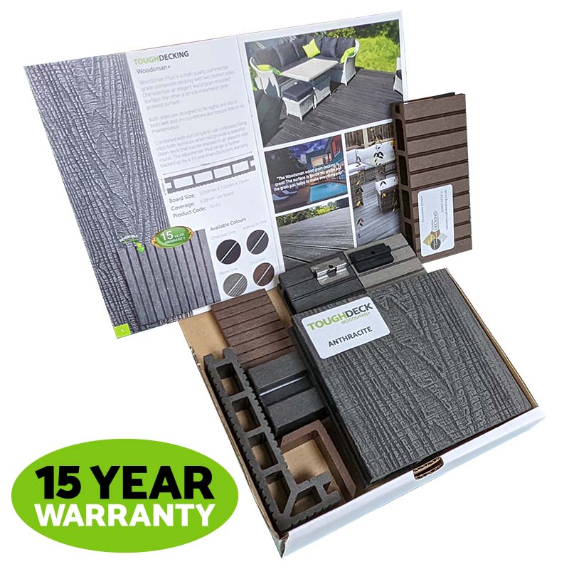 Tough Decking Composite Decking Sample Pack