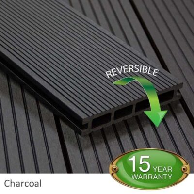 Charcoal Composite Decking Board - Tough Decking, Torquay