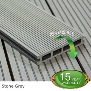 Stone Grey Decking Board - Tough Decking, Torquay