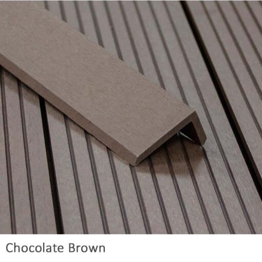 Chocolate Composite Decking Corner Trims