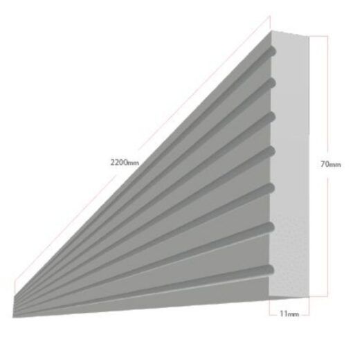 Tough Decking Fascia Dimensions - Composite Decking Skirting