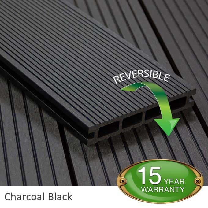composite WPC decking Boards 2.2m 4 colours available from Tough