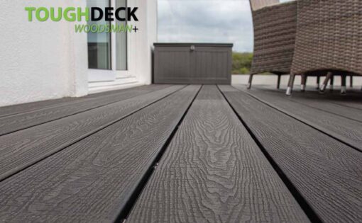 Composite Decking Board – Anthracite Woodsman +