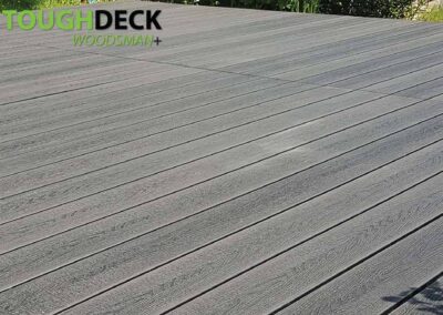 Charcoal Black Composite Decking Party Area