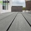 Composite Decking Board – Stone Grey Woodsman +