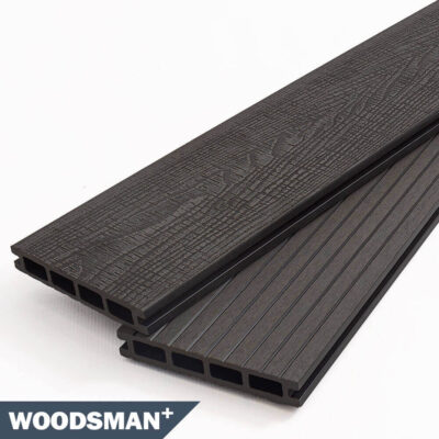 Composite Decking Board - Charcoal Woodsman+