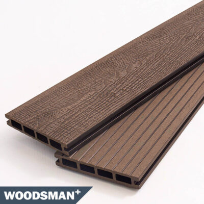 Composite Decking Board - Chocolate Brown Woodsman+
