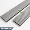 Woodsman+ Stone Grey Composite Decking Both Sides