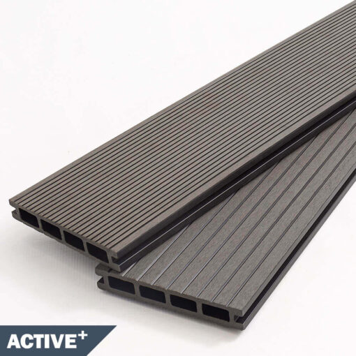 Composite Decking Board - Anthracite Active+