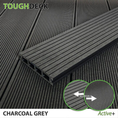 Active+ Charcoal Grey composite decking