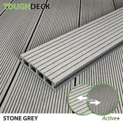 Active+ Stone Grey composite decking