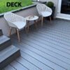 Anthracite Active+ Composite Decking Double Doors Onto Patio