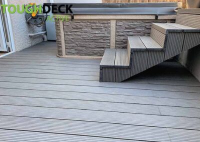 Anthracite Composite Decking Active+ With Hot Tubs