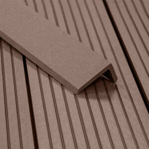Chocolate Composite Decking - Corner Trim