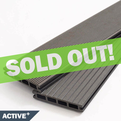 Composite Decking Board - Anthracite Active+