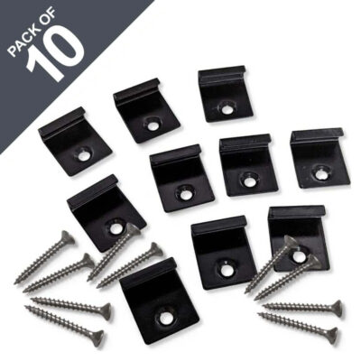 Composite Decking Black Stainless Steel Starter Clips