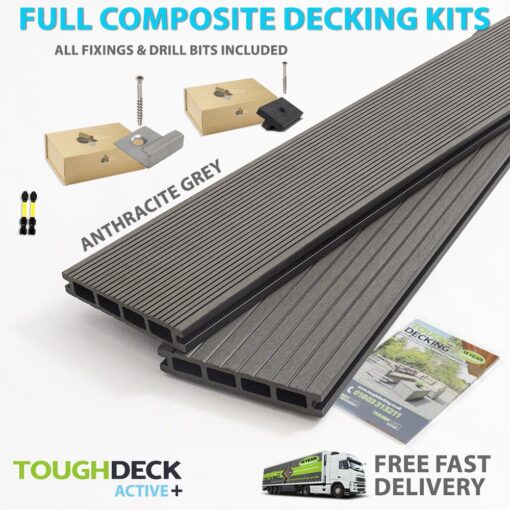 Anthracite Active+ Full Decking Kit