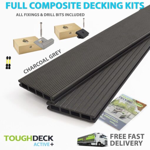 Charcoal Active+ Full Decking Kit