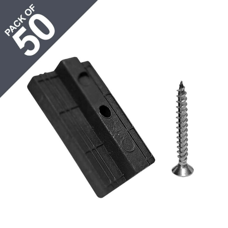 Composite Decking Plastic Fixing TClips Tough Decking