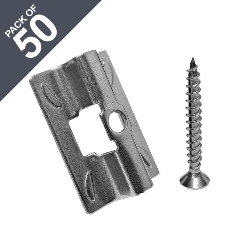 Composite Decking Stainless Steel Fixing TClips Tough Decking