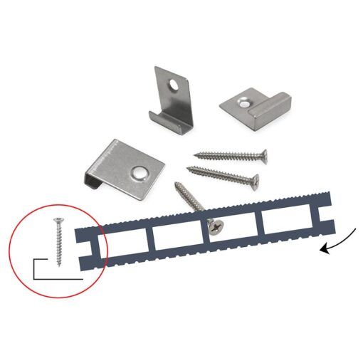 Composite Decking Stainless Steel Starter Clips