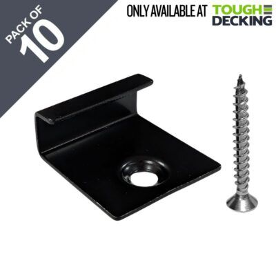 Composite Decking Black Stainless Steel Starter Clips