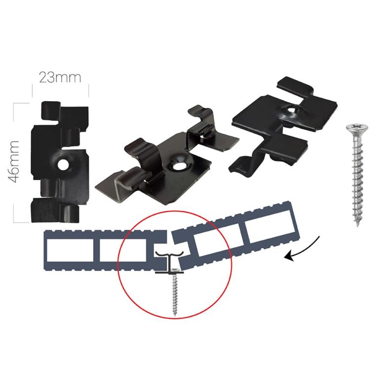 Composite Decking Fixing Clips Tough Decking