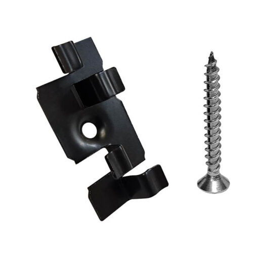 Composite Decking Black Stainless Steel Hidden Fixing X-Clips