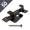 Composite Decking Black Stainless Steel Hidden Fixing X-Clips