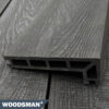 Composite Decking Step Nosing Anthracite Grey Woodsman +