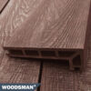 Composite Decking Step Nosing Chocolate Brown Woodsman +