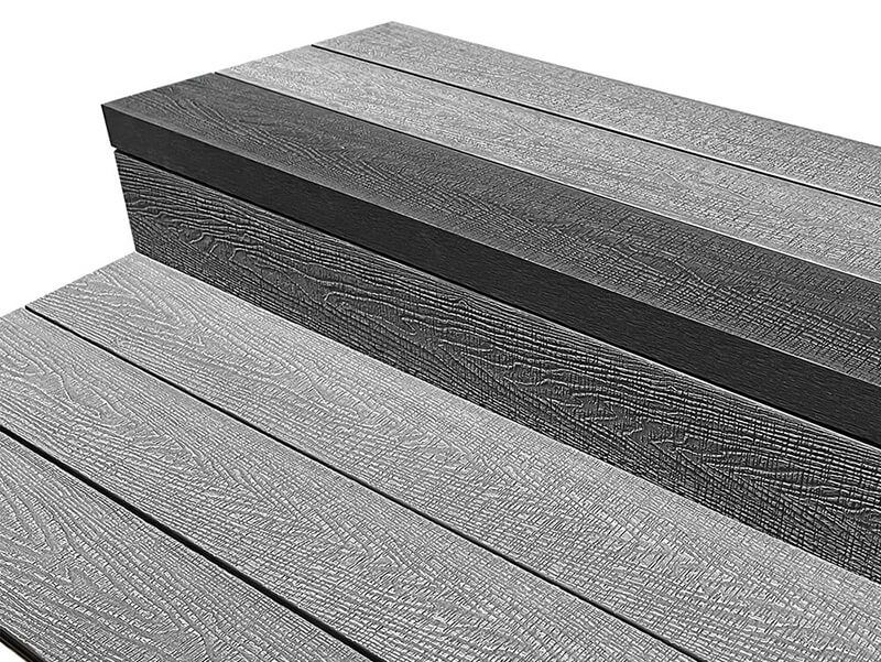 Woodsman+ Composite Decking Step Nosing