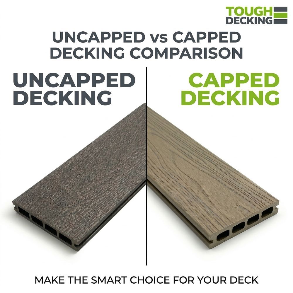 Capped vs Uncapped Composite Decking